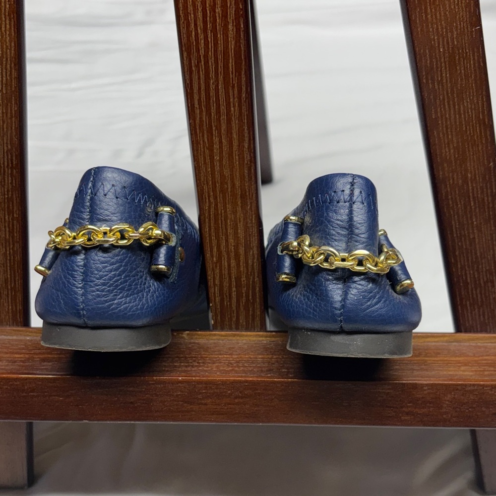 Polo by Ralph Lauren Navy Blue Ballet Flats - Picture 4 of 4